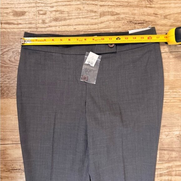 Ann Taylor LOFT Marisa Fit Gray Dress Pants Size 10 - Picture 6 of 9